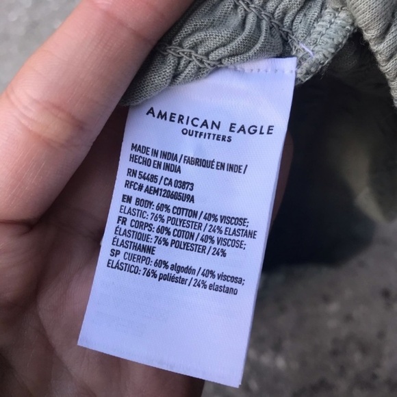 American Eagle Smocked Tube Top with Removable Straps size XS Y2K - Picture 6 of 6